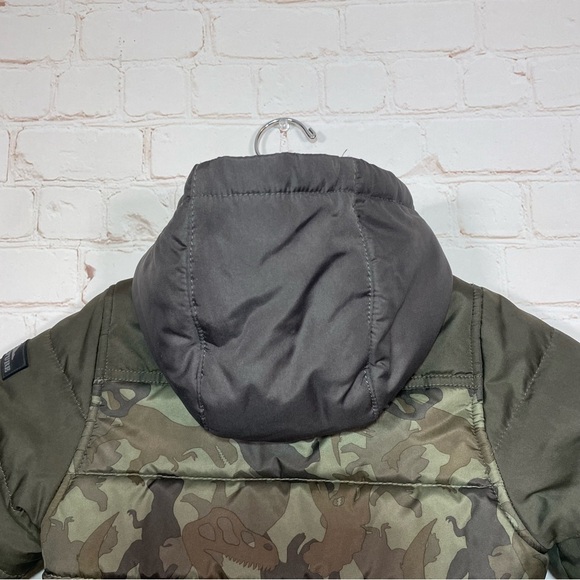 Carter’s Adventure Jacket Boys Hooded Camo Size 2T Full Zip Winter - Picture 5 of 9